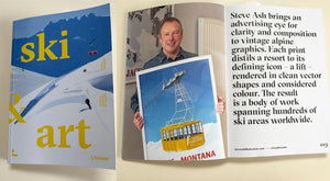 Ski & Art Book Feature Ski Poster & Art Prints - Shop Online | Steve Ash Illustration