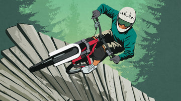 mtb wall art: Browse Mountain Biking Prints Ski Poster & Art Prints - Shop Online | Steve Ash Illustration