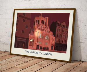 Customer Reviews and Cultural Legacy of The Limelight Club London Ski Poster & Art Prints - Shop Online | Steve Ash Illustration