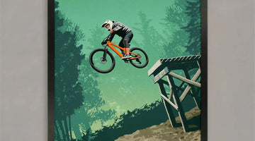Mountain Bike Prints: How to Choose the Perfect Wall Art for Your Home Ski Poster & Art Prints - Shop Online | Steve Ash Illustration