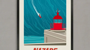 Surf Art Posters Selection: 7 Tips to Choose the Perfect Piece for Home Decor Ski Poster & Art Prints - Shop Online | Steve Ash Illustration