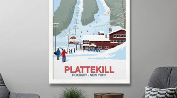 Plattekill Ski Resort Poster History: A Visual Journey Through Time