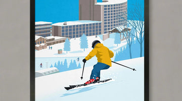 Seven Springs ski poster design: A Historical Guide to Iconic Artworks
