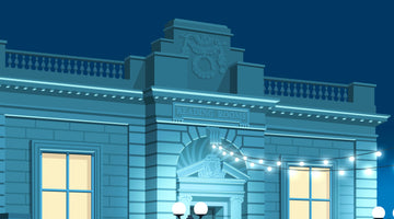The Reading Rooms Dundee: History, Reputation, Closure Ski Poster & Art Prints - Shop Online | Steve Ash Illustration