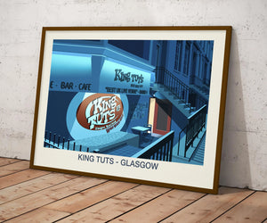 King Tut's Venue History: A Complete Guide to Its Music Legacy Ski Poster & Art Prints - Shop Online | Steve Ash Illustration