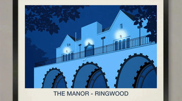 A Complete Guide to The Manor Nightclub Art Poster Ski Poster & Art Prints - Shop Online | Steve Ash Illustration