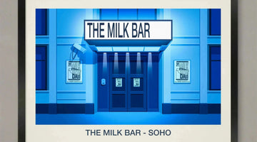 The Milk Bar London legacy: Exploring its history and cultural impact Ski Poster & Art Prints - Shop Online | Steve Ash Illustration