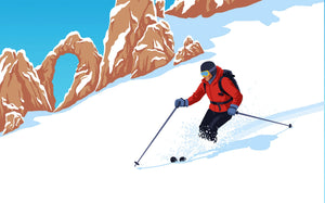 Vintage Ski Posters: How to Shop the Best Collections Ski Poster & Art Prints - Shop Online | Steve Ash Illustration