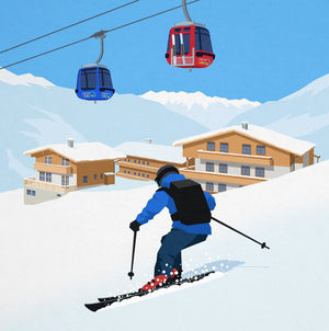 Top Creative Zillertal Arena Ski Poster Ideas for 2026 Ski Poster & Art Prints - Shop Online | Steve Ash Illustration