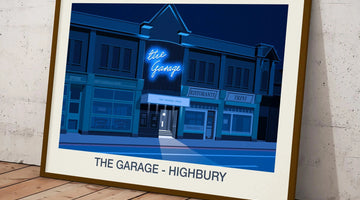 The Garage London: History, Capacity & Events Guide 2026 Ski Poster & Art Prints - Shop Online | Steve Ash Illustration