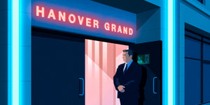 Hanover Grand Nightclub: History, Culture, and Legacy Ski Poster & Art Prints - Shop Online | Steve Ash Illustration