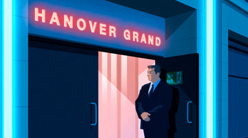Hanover Grand Nightclub: History, Culture, and Legacy Ski Poster & Art Prints - Shop Online | Steve Ash Illustration