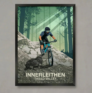 Best Mountain Bike Posters for Adventure and Wall Art Inspiration 2026 Ski Poster & Art Prints - Shop Online | Steve Ash Illustration