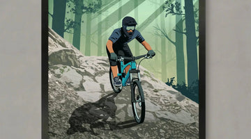 Best Mountain Bike Posters for Adventure and Wall Art Inspiration 2026 Ski Poster & Art Prints - Shop Online | Steve Ash Illustration
