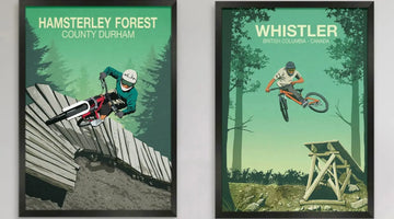 6 Creative Mountain Bike Posters to Inspire Your Wall in 2026 Ski Poster & Art Prints - Shop Online | Steve Ash Illustration