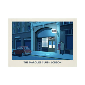 The Marquee Club and Rolling Stones History Guide Ski Poster & Art Prints - Shop Online | Steve Ash Illustration