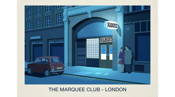 The Marquee Club and Rolling Stones History Guide Ski Poster & Art Prints - Shop Online | Steve Ash Illustration