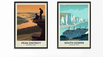 Bring the Great Outdoors Home: Capturing the Spirit of the UK’s National Parks - Ski Poster & Art Prints - Shop Online | Steve Ash Illustration