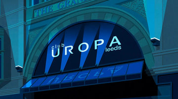 Club Europa Leeds: The Story of a Lost Nightclub Ski Poster & Art Prints - Shop Online | Steve Ash Illustration
