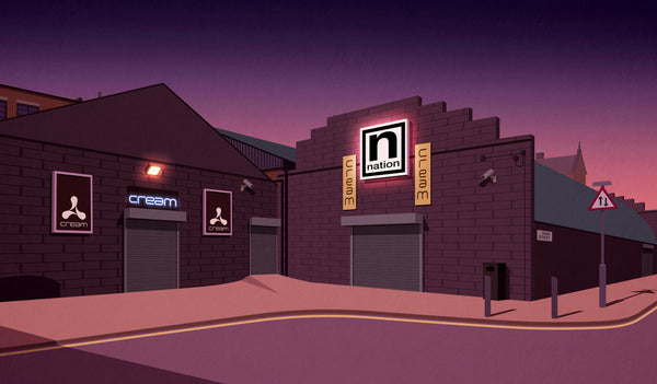 UK-Nightclub-Posters-Illustrated-Club-Venue-Art-Prints Ski Poster & Art Prints - Shop Online | Steve Ash Illustration