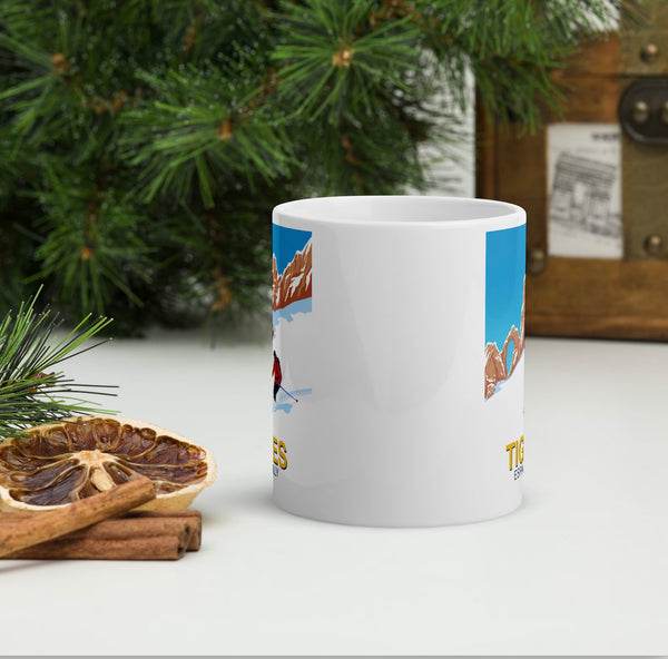 Ski and Snowboard Coffee Mugs, Ski Gift