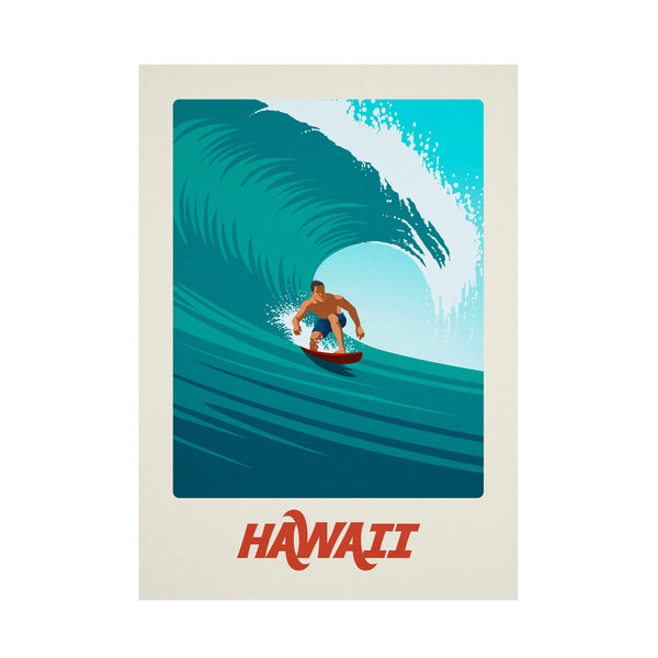 Hawaii Surf Poster