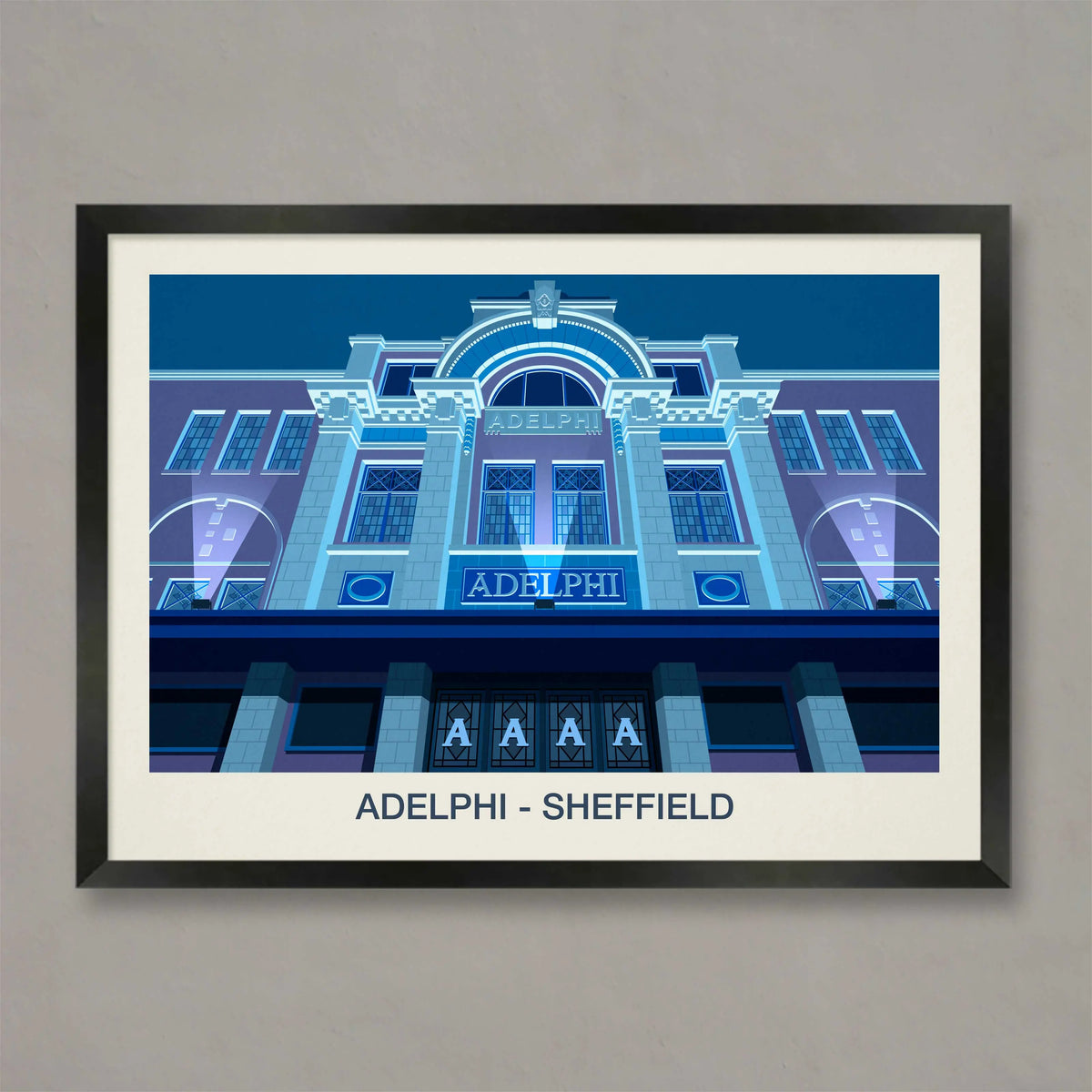 Experience the Adelphi Nightclub Vibe – Ski Poster & Art Prints - Shop ...