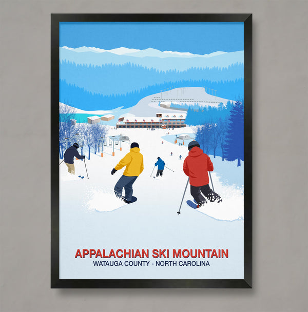 Appalachian Ski Mountain Poster