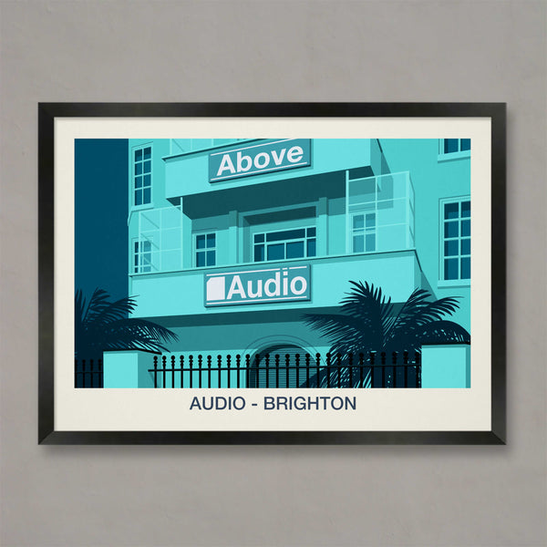 AUDIO NIGHTCLUB POSTER