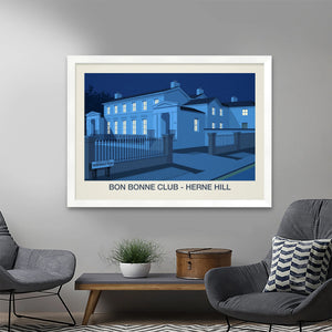 The Bon Bonne Club Poster Steve Ash illustration
