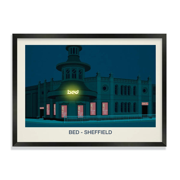 Bed Nightclub Poster
