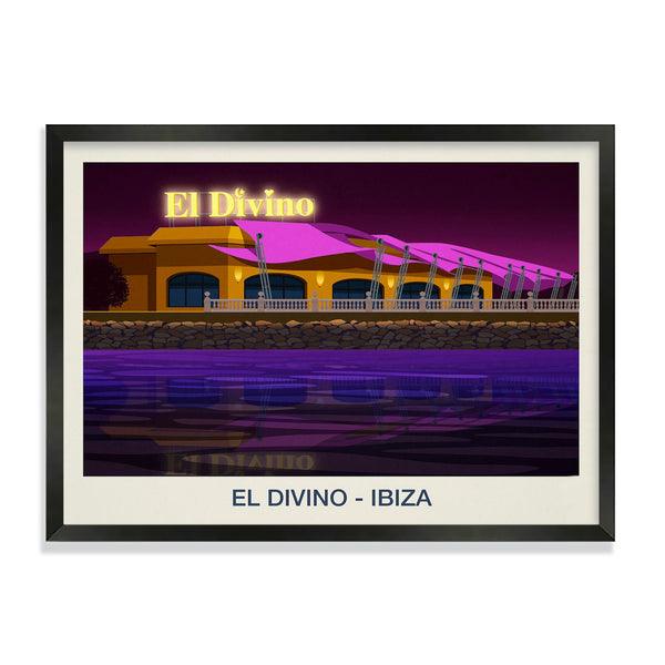 EL DIVINO NIGHTCLUB POSTER