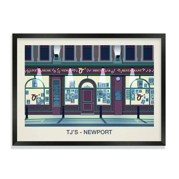TJ's Music Venue Newport Poster