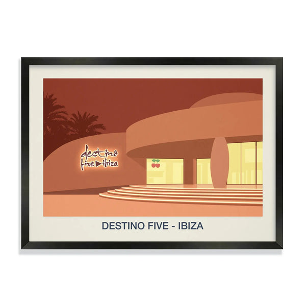 Destino Five Poster Steve Ash illustration