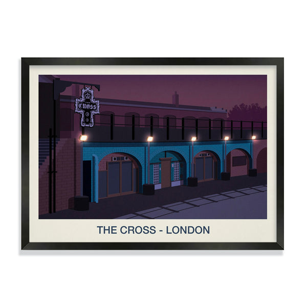 THE CROSS NIGHTCLUB POSTER
