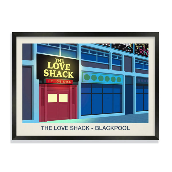 THE LOVE SHACK NIGHTCLUB POSTER
