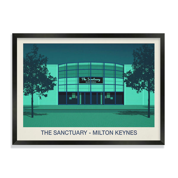 THE SANCTUARY NIGHTCLUB POSTER
