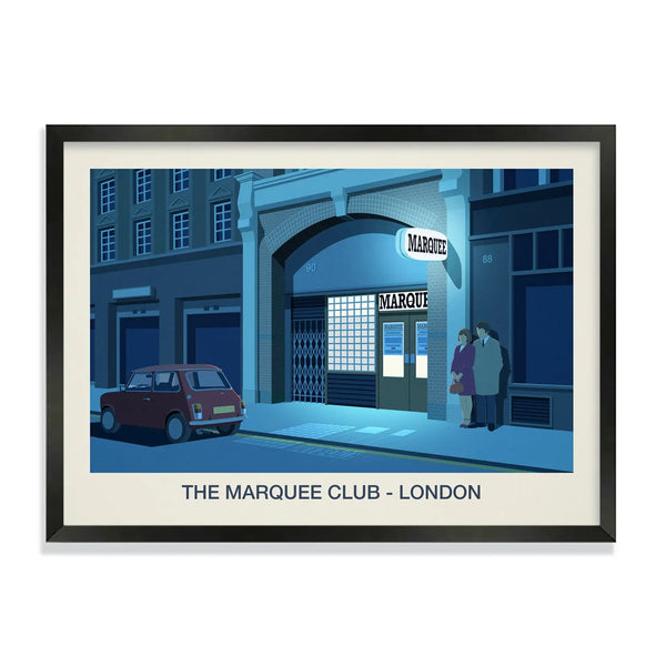 The Marquee Club Poster Steve Ash illustration