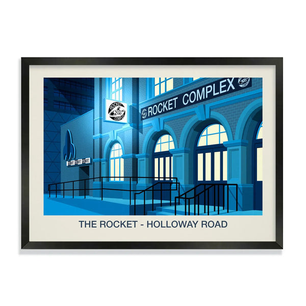 THE ROCKET NIGHTCLUB POSTER - Ski Poster & Art Prints - Shop Online | Steve Ash Illustration