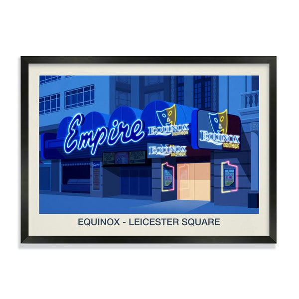 EQUINOX NIGHTCLUB POSTER