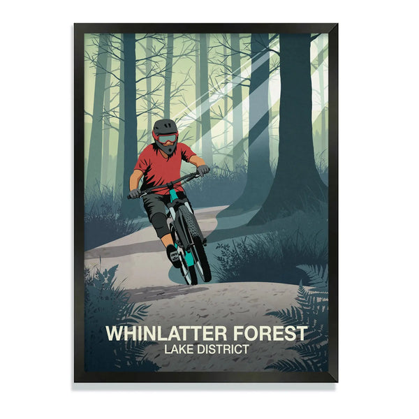 Whinlatter Bike Poster | Whinlatter Forest Mountain Bike Poster