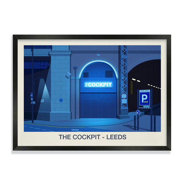 THE COCKPIT VENUE POSTER