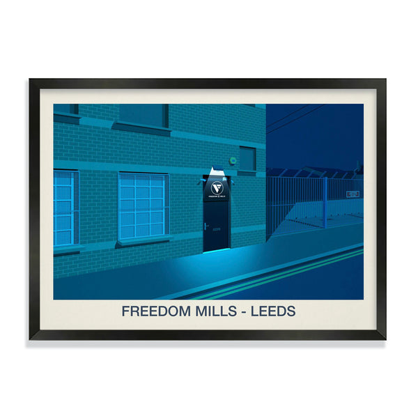 FREEDOM MILLS VENUE POSTER