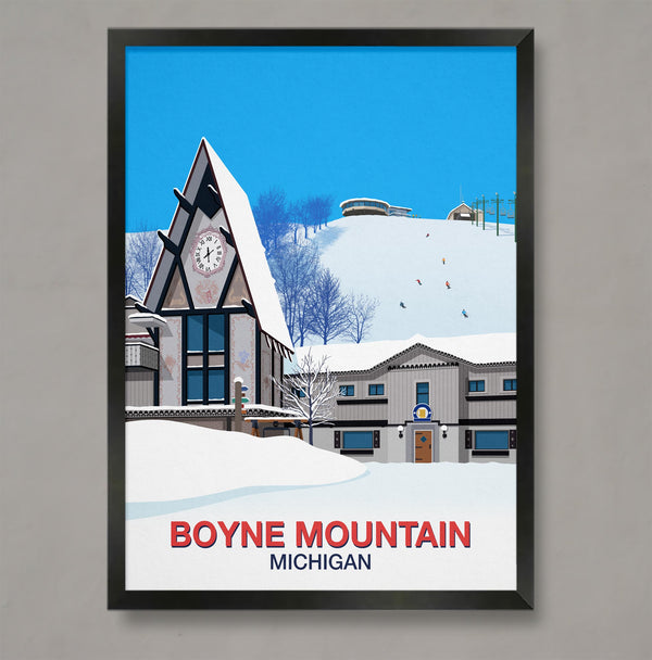 Boyne Mountain Ski Resort Poster