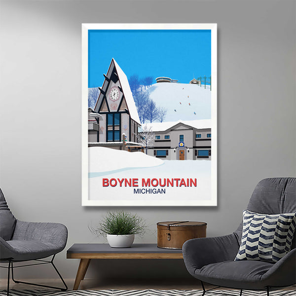 Boyne Mountain Ski Resort Poster