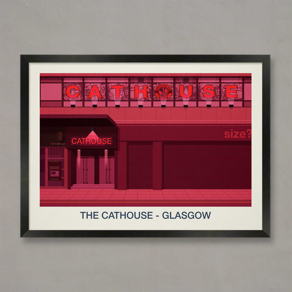 THE CATHOUSE VENUE POSTER