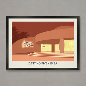 Destino Five Poster Steve Ash illustration