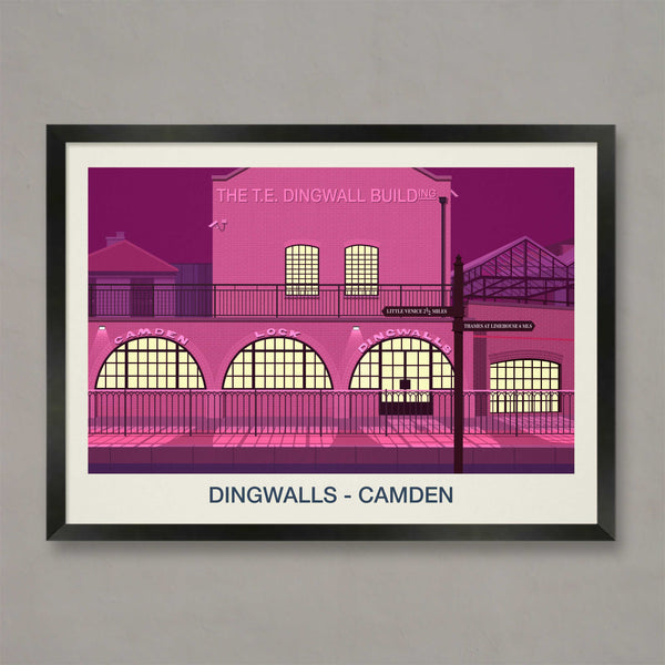 DINGWALLS VENUE POSTER