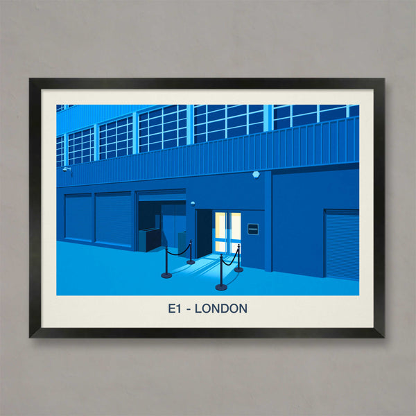 E1 NIGHTCLUB POSTER