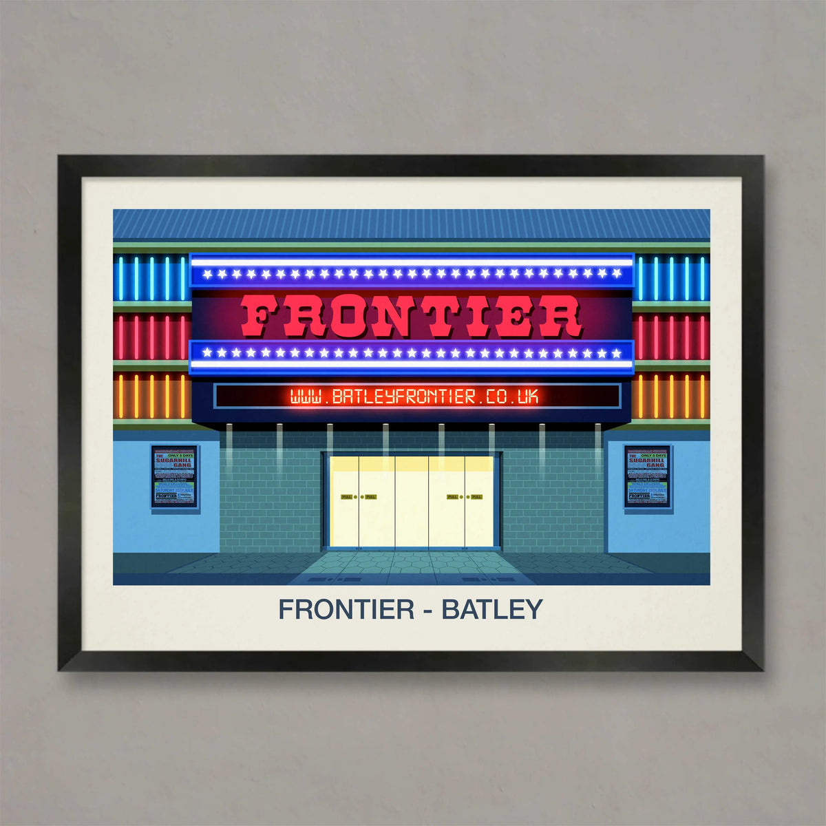 Exciting Events at Frontier Nightclub – Ski Poster & Art Prints - Shop ...